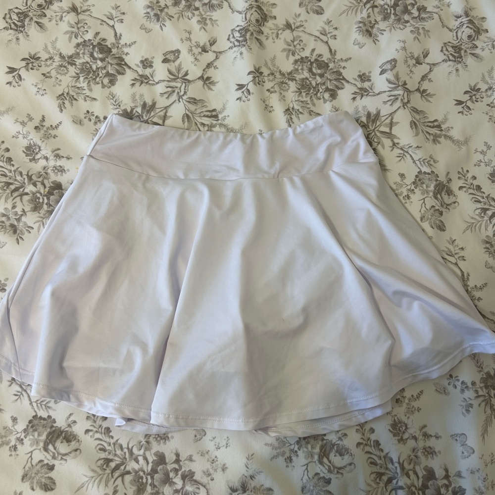 White skirt